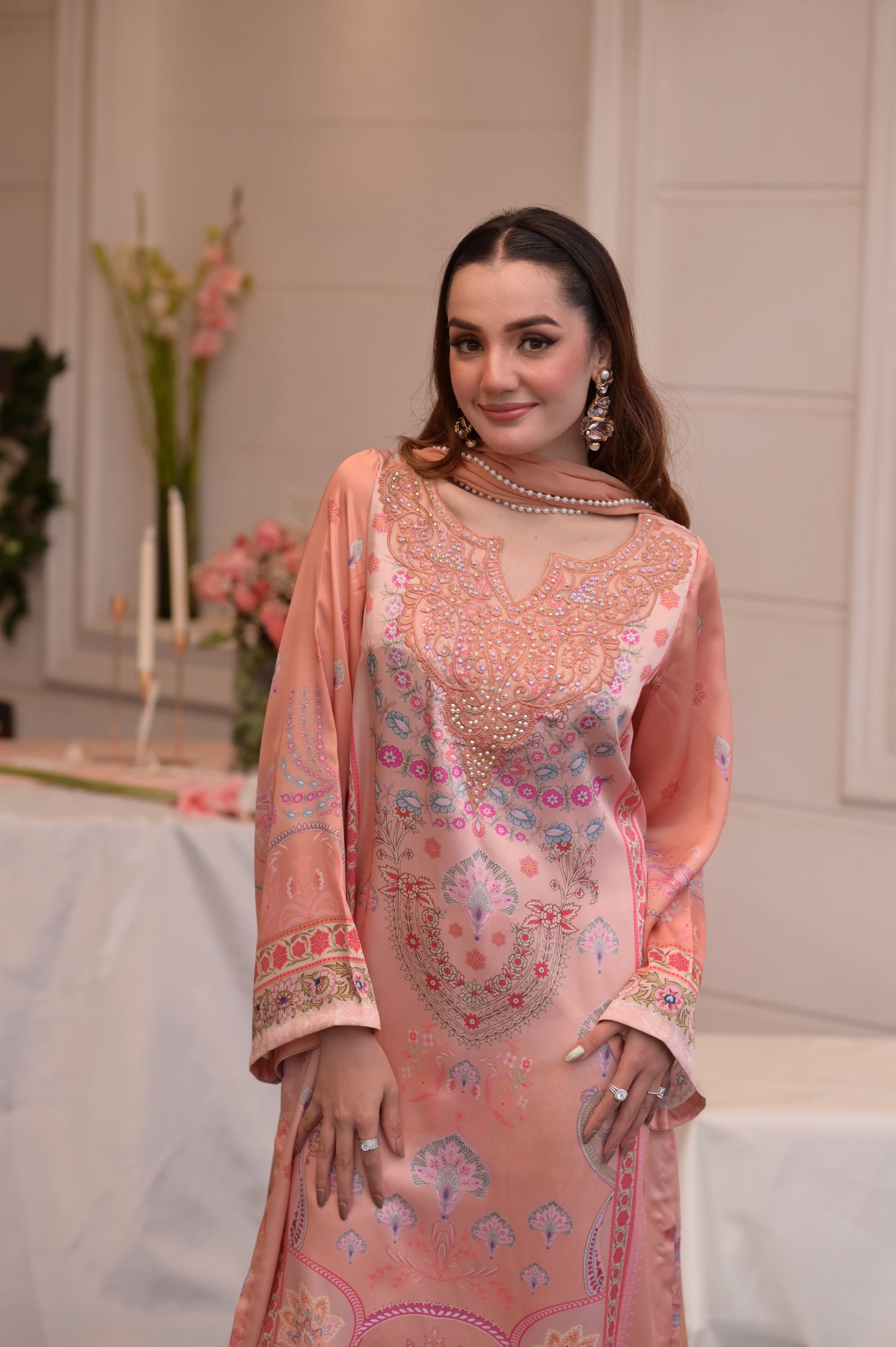 Peach pink 2 Piece - FY504