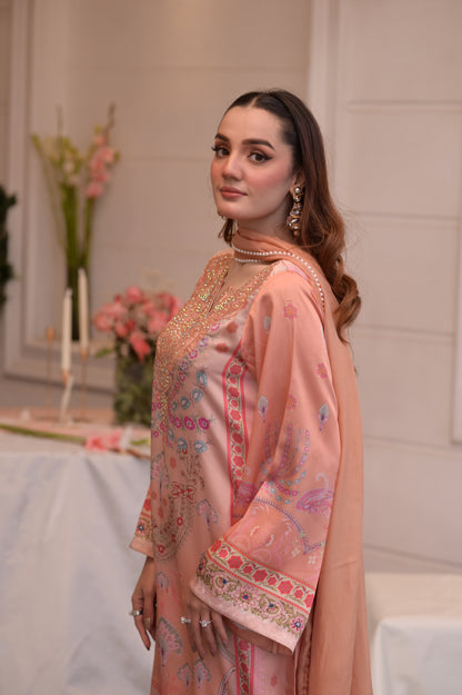 Peach pink 2 Piece - FY504