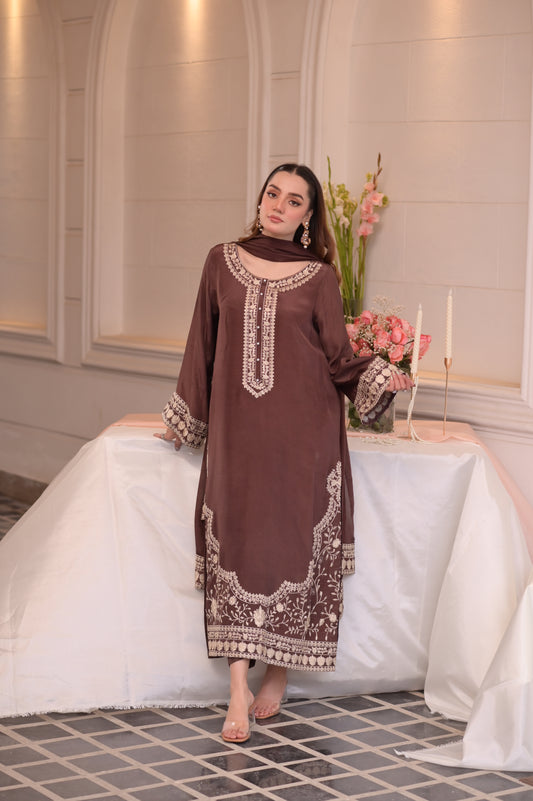 Moca Brown 3 Piece - FY502