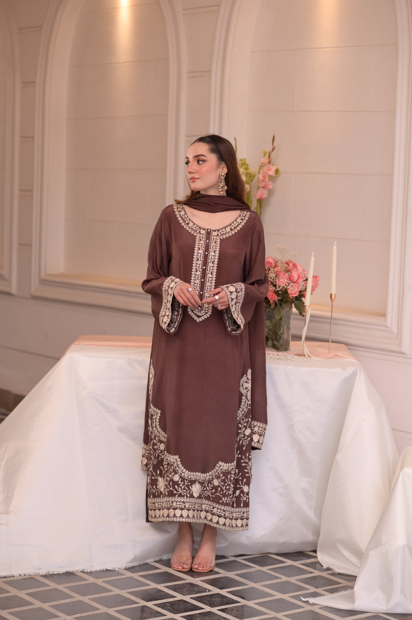 Moca Brown 3 Piece - FY502