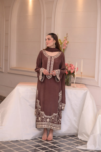 Moca Brown 3 Piece - FY502