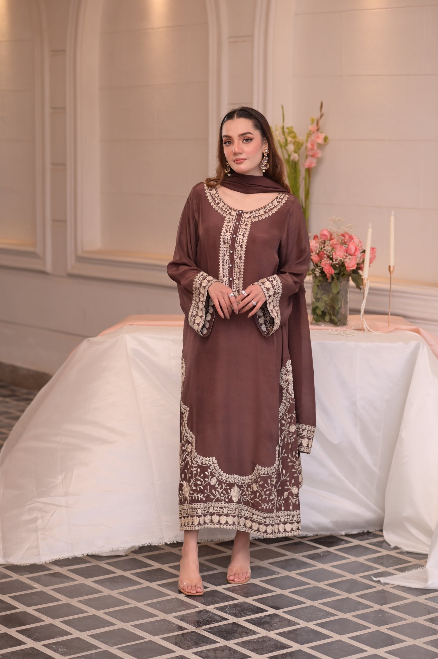 Moca Brown 3 Piece - FY502