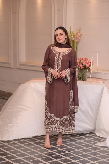 Moca Brown 3 Piece - FY502